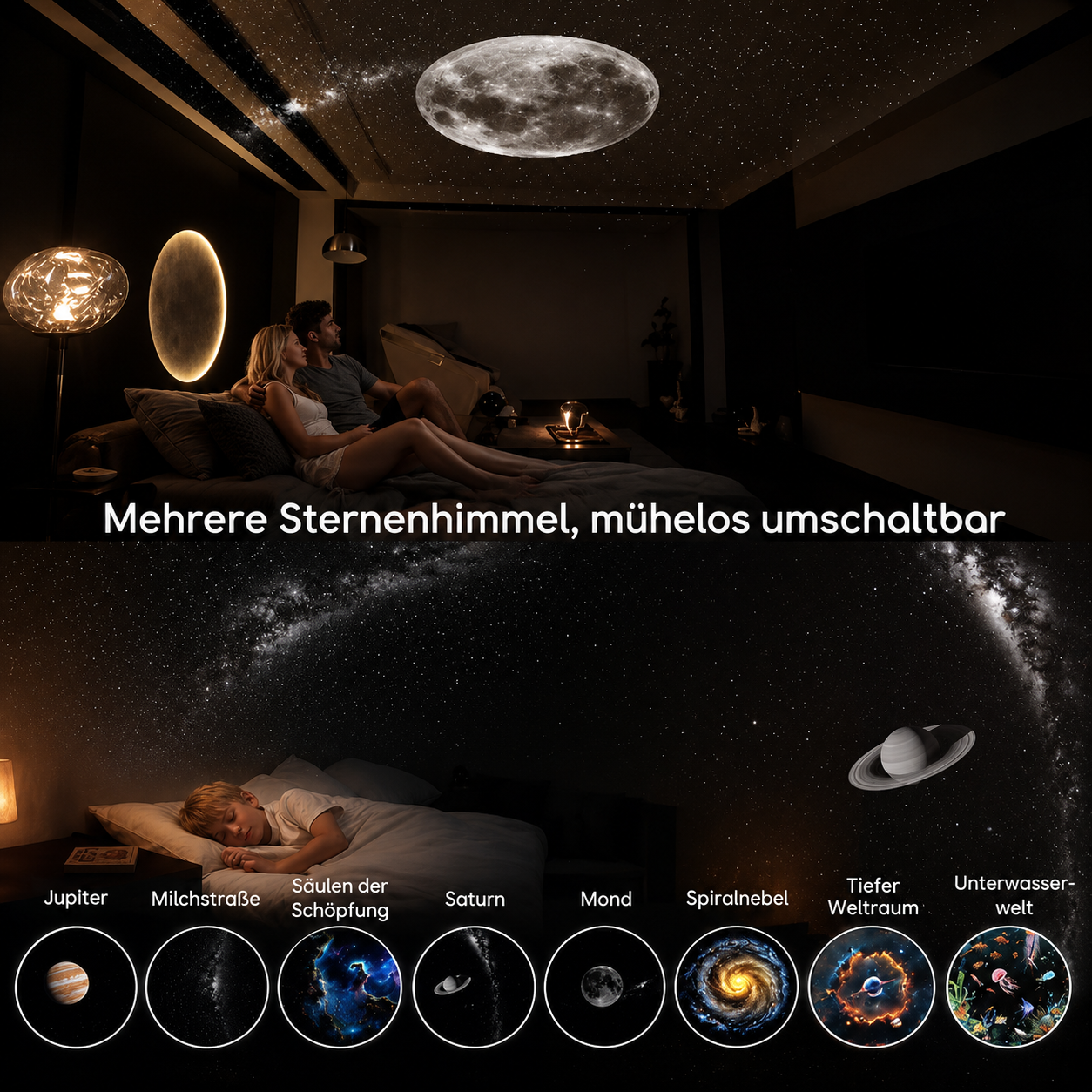 Glowyll Galaxie Projektor